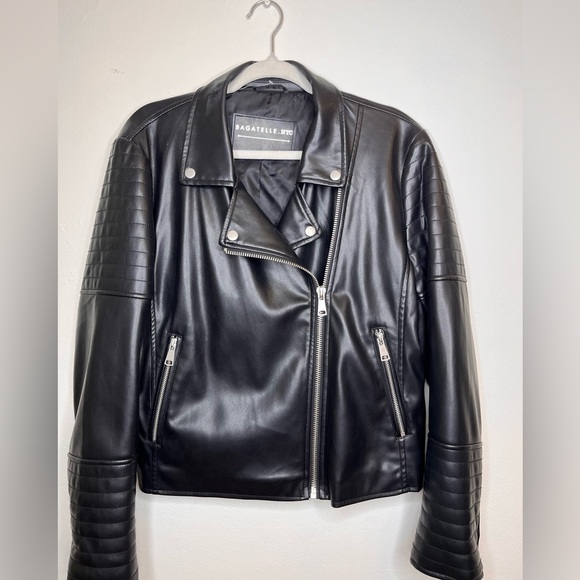 Bagatelle leather jacket - Picture 1 of 5